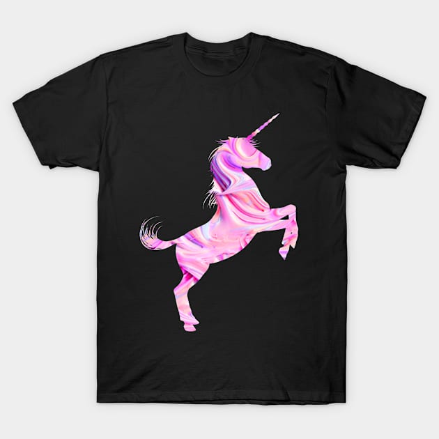 Ice Cream Unicorn T-Shirt by MilotheCorgi